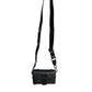 Dolce & Gabbana Black Logo Plaque Leather Buckled Shoulder Crossbody Bag