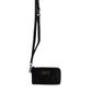 Dolce & Gabbana Black Nylon Logo Plaque Keyring Pouch Clutch Bag