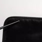 Dolce & Gabbana Black Nylon Logo Plaque Keyring Pouch Clutch Bag