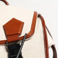 Dolce & Gabbana Beige Brown Canvas Leather EDGE Travel Men Back Pack Bag