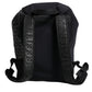 Dolce & Gabbana Black Neoprene Nylon DG Logo School Backpack Bag