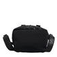 Dolce & Gabbana Black Neoprene Nylon DG Logo School Backpack Bag