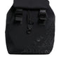 Dolce & Gabbana Black Neoprene Nylon DG Logo School Backpack Bag
