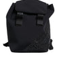 Dolce & Gabbana Black Neoprene Nylon DG Logo School Backpack Bag