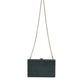 Dolce & Gabbana Black Leather Clutch Evening Crossbody Bag