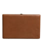 Dolce & Gabbana Brown Leather Clutch Evening Crossbody Bag