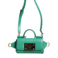 Dolce & Gabbana Emerald Green CalfskinLeather DG Logo Shoulder Bag