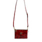 Dolce & Gabbana Red Exotic Leather DG Logo Women Crossbody Bag