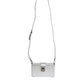 Dolce & Gabbana Metallic Silver DG BOX Leather Shoulder Strap Bag