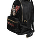 Dolce & Gabbana Black Nylon #DGFAMILY VULCANO Embellished Backpack Bag