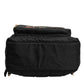 Dolce & Gabbana Black Nylon #DGFAMILY VULCANO Embellished Backpack Bag