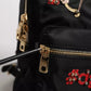 Dolce & Gabbana Black Nylon #DGFAMILY VULCANO Embellished Backpack Bag