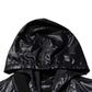 Dolce & Gabbana Black Nylon Hooded Full Zip Blouson Jacket