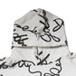 Dolce & Gabbana White Logo Cotton Hooded Sweatshirt Sweater
