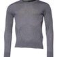 Dolce & Gabbana Gray Cashmere Crew Neck Pullover Sweater