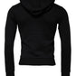 Dolce & Gabbana Black Logo Full Zip Hooded Sweatshirt Sweater