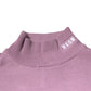 MSGM Purple Wool Knit Turtle Neck Long Sleeve Pullover Sweater
