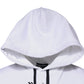 Dolce & Gabbana White Sacred Heart Hooded Sweatshirt Sweater