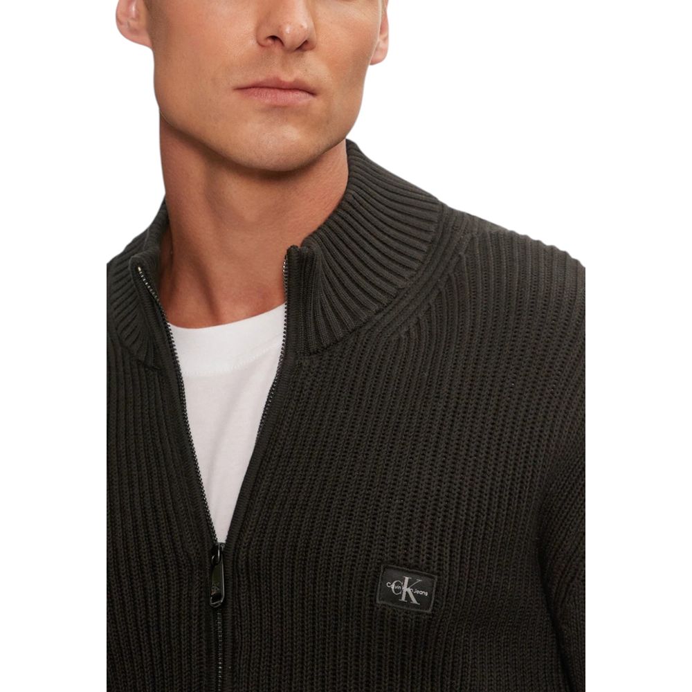 Calvin Klein Jeans Black Cotton Cardigan