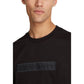 Calvin Klein Jeans Black Cotton Rigenerato T-Shirt