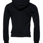 Dolce & Gabbana Blue Logo Full Zip Hooded Sweatshirt Sweater