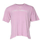 Dolce & Gabbana Pink Logo Print Cotton Crew Neck T-shirt