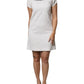 Dolce & Gabbana White Crystal Embellished Jacquard Brocade Mini Dress