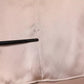 Emporio Armani Pink Satin Long Sleeves Sheath Wrap Mini Dress