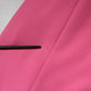 Dondup Pink Viscose Short Sleeves Backless Sheath Mini Dress