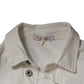 Please White Cotton Short Sleeves Button Down Romper Dress