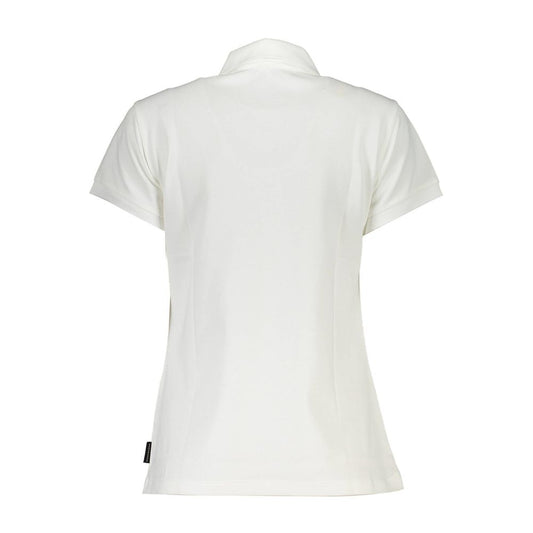 North Sails White Cotton Women Polo Shirt