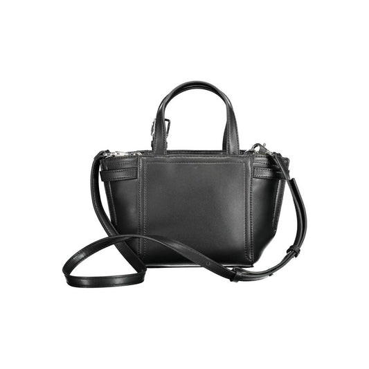 Calvin Klein Black Polyester Women Handbag