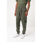 Stone Island Green Cotton Men Tracksuit Trouser