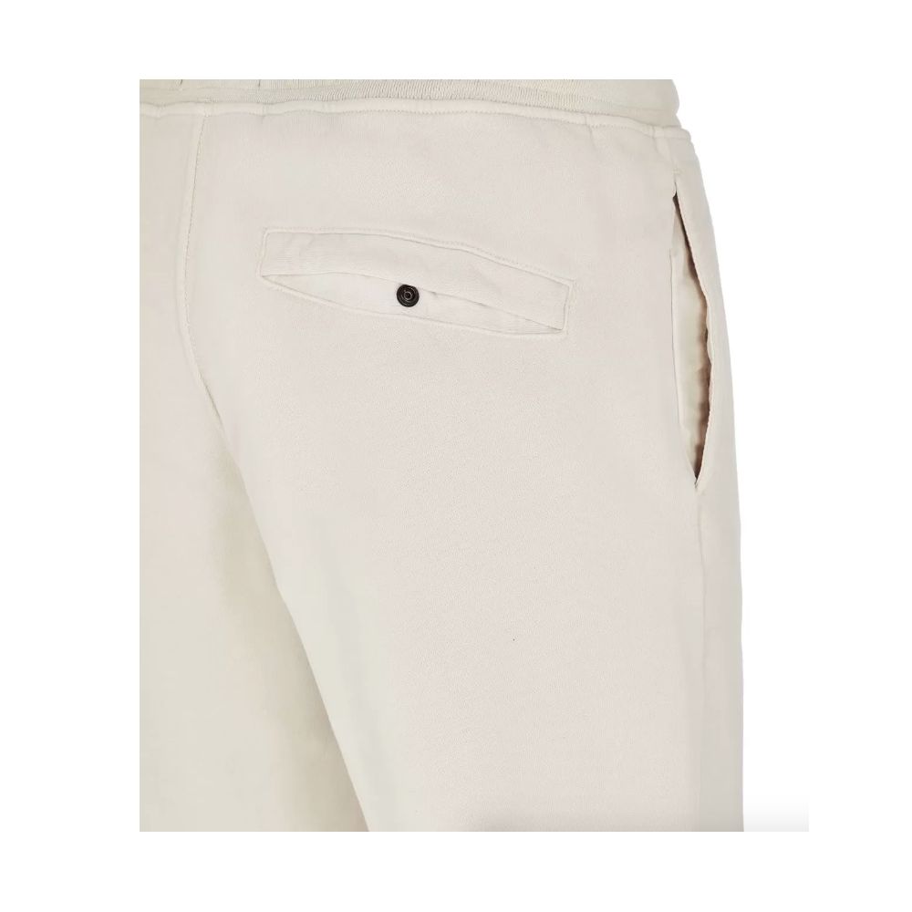 Stone Island Beige Cotton Men's Track Pant