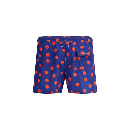 Kiton Logoed Swimshorts