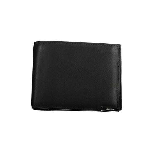 Calvin Klein Black Leather Men Wallet