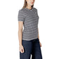 Calvin Klein Jeans Black And White Cotton Cotton Tops & T-Shirt