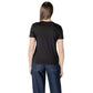 Calvin Klein Jeans Black Cotton Rigenerato Tops & T-Shirt