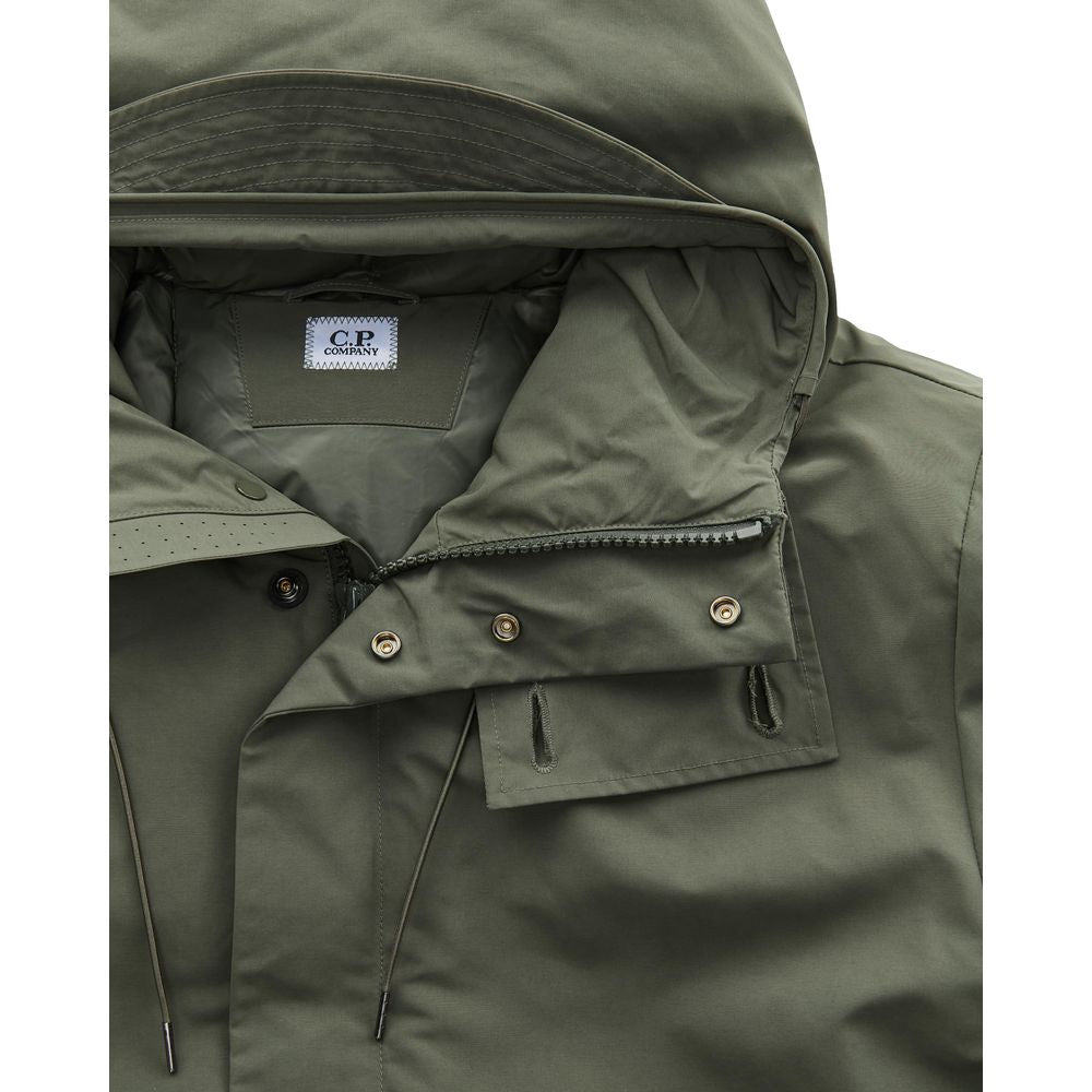 C.P. Company Green Polyester Jacket