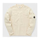 C.P. Company White Wool Sweater