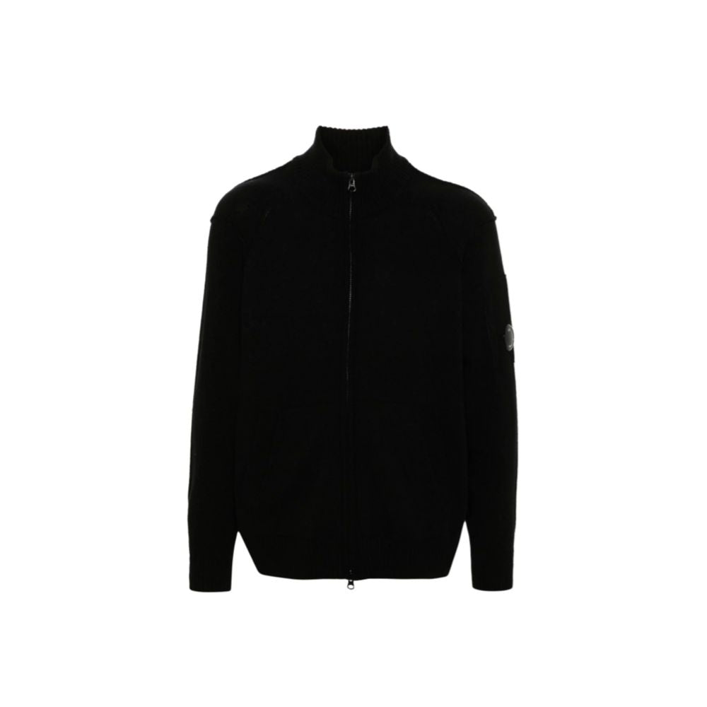 C.P. Company Black Wool Sweater