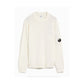 C.P. Company White Wool Sweater