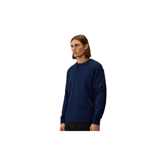 C.P. Company Blue Wool Sweater