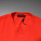 Dolce & Gabbana Red Logo Polyester Crew Neck Sweatshirt Sweater