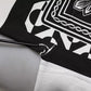 Dolce & Gabbana White Black Printed Cotton Sweatshirt Sweater
