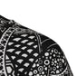 Dolce & Gabbana White Black Print Cotton Sweatshirt Sweater