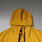 Dolce & Gabbana Yellow Logo Plaque Hooded Full Zip Sweater