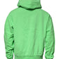 Dolce & Gabbana Green Logo Hooded Pullover Sweatshirt Sweater