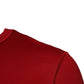 Dolce & Gabbana Red Logo Plaque Cotton Crew Neck T-shirt