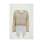 Brunello Cucinelli Beige Mohair Sweatshirt